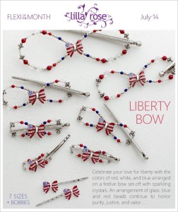 Liberty Bow - July Flexi-of-the-Month (http://lillarose.biz/mamacre8s)